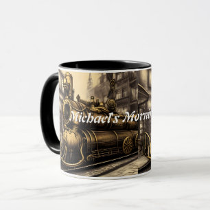 Michael's Morning Coffee Personalized Customizable Mug
