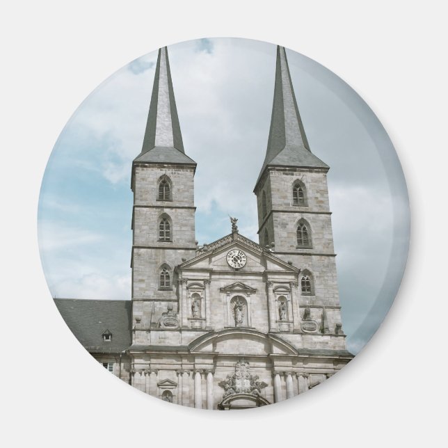 Michaelsberg Abbey in Bamberg Magnet (Front)
