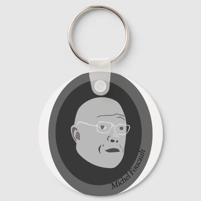 michel-foucault keychain (Front)