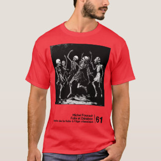 Michel Foucault Minimal Style Graphic Artwork TShi T-Shirt