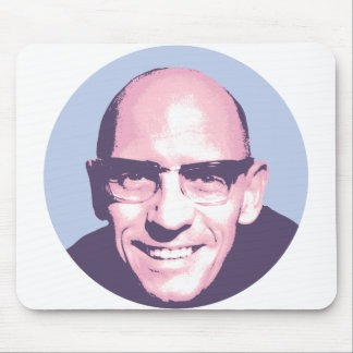 Michel Foucault Mouse Pad