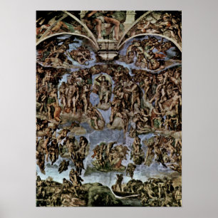 Michelangelo Buonarroti - The Last Judgement Poster