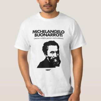 Michelangelo Buonarroti white T-shirt