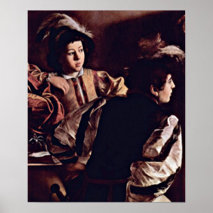 Michelangelo Caravaggio - Calling of StMatthew Poster