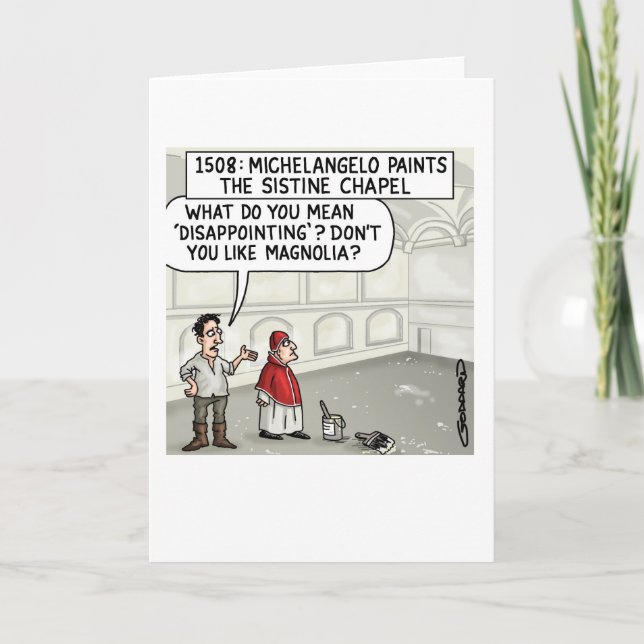 Michelangelo Card (Front)