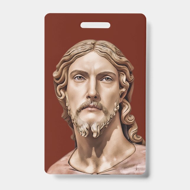 Michelangelo Christ the Saviour badge (Front)
