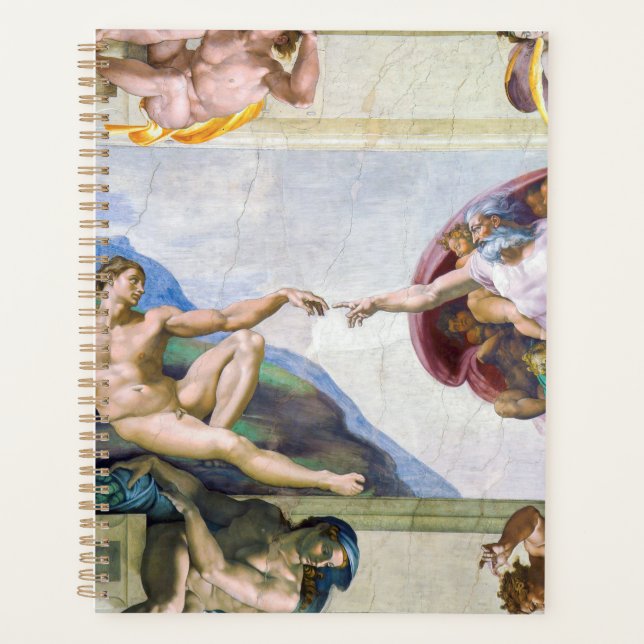 Michelangelo - Création d'Adam, Chapelle Sixtine (Devant)