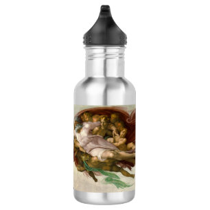 Michelangelo Creation of Adam Art 532 Ml Water Bottle