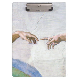 Michelangelo - Creation of Adam Isolated Clipboard