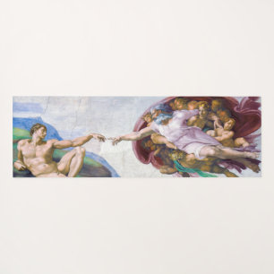 Michelangelo - Creation of Adam Isolated Yoga Mat