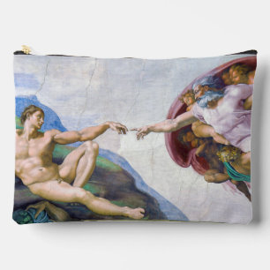 Michelangelo - Creation of Adam, Sistine Chapel's Accessory Pouch