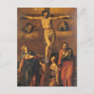 Michelangelo- Crucifixion Postcard