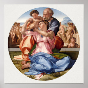 Michelangelo -Doni Tondo  Poster