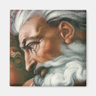 Michelangelo God in the Creation of Adam Magnet