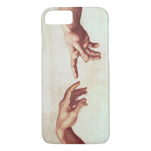 Michelangelo Hands Case-Mate iPhone Case (Back)