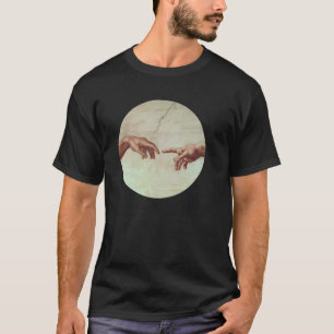 Michelangelo Hands T-shirt