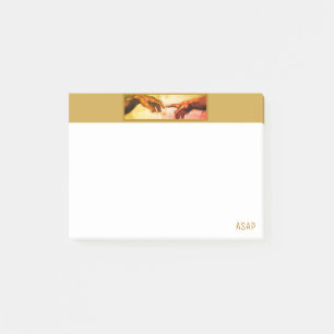 Michelangelo Hands Vintage Art ASAP Post-it Notes
