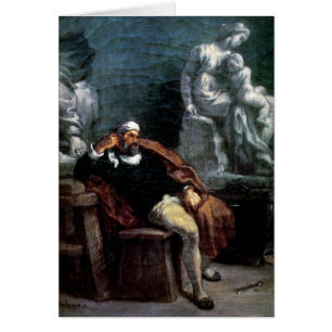 Michelangelo in his Studio