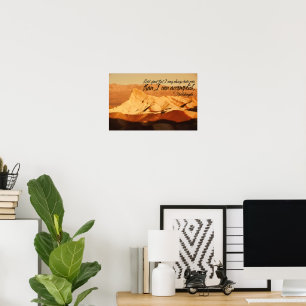 Michelangelo Inspirational Quote "Lord, grant" Poster