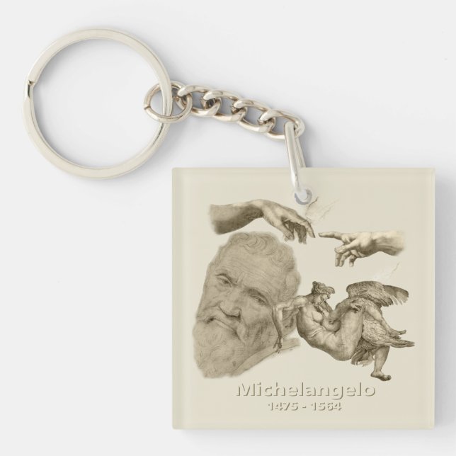 Michelangelo Keychain (Front)