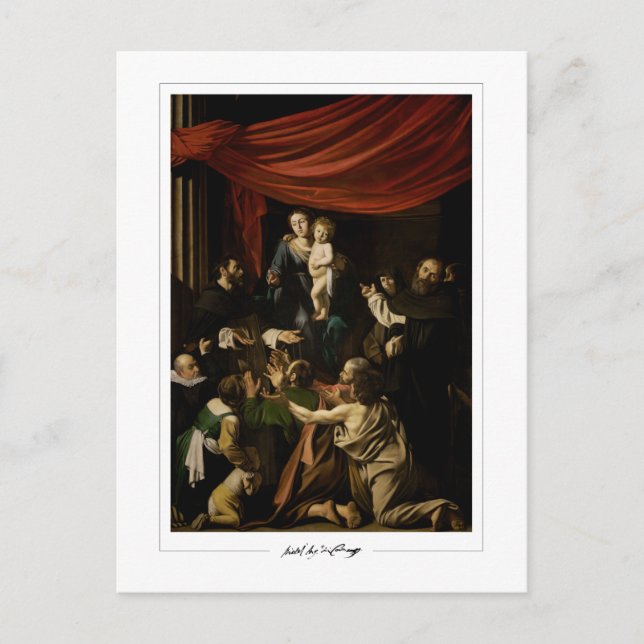 Michelangelo Merisi da Caravaggio #2 - Fine Art Postcard (Front)