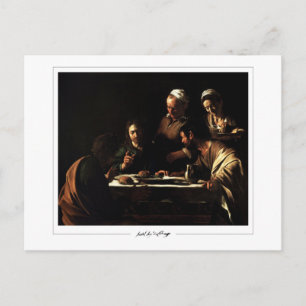 Michelangelo Merisi da Caravaggio #66 - Fine Art Postcard