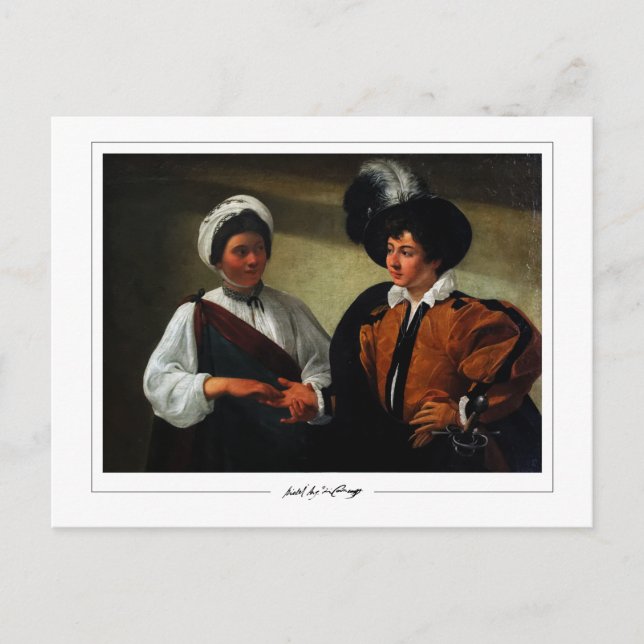 Michelangelo Merisi da Caravaggio #82 - Fine Art Postcard (Front)