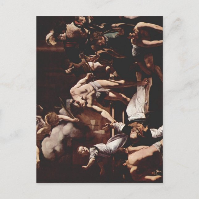 Michelangelo Merisi da Caravaggio Gem?lde der Cont Postcard (Front)