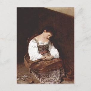 Michelangelo Merisi da Caravaggio Maria Magdalena Postcard