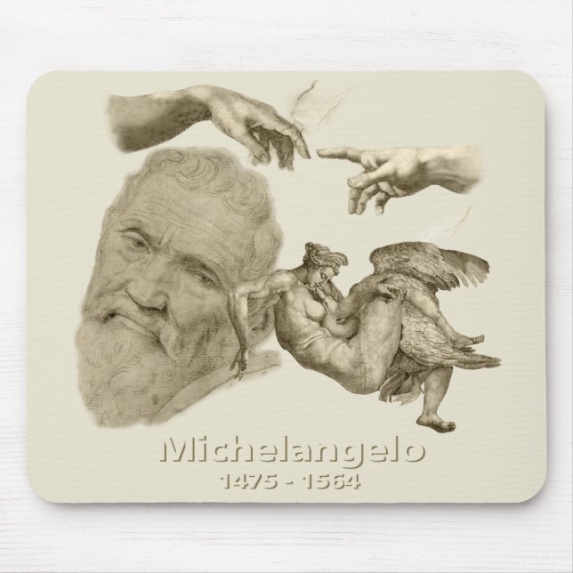 Michelangelo Mouse Pad (Front)