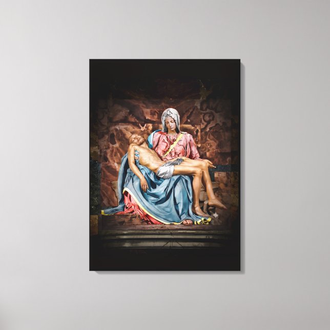 MICHELANGELO PIETA  CANVAS PRINT (Front)