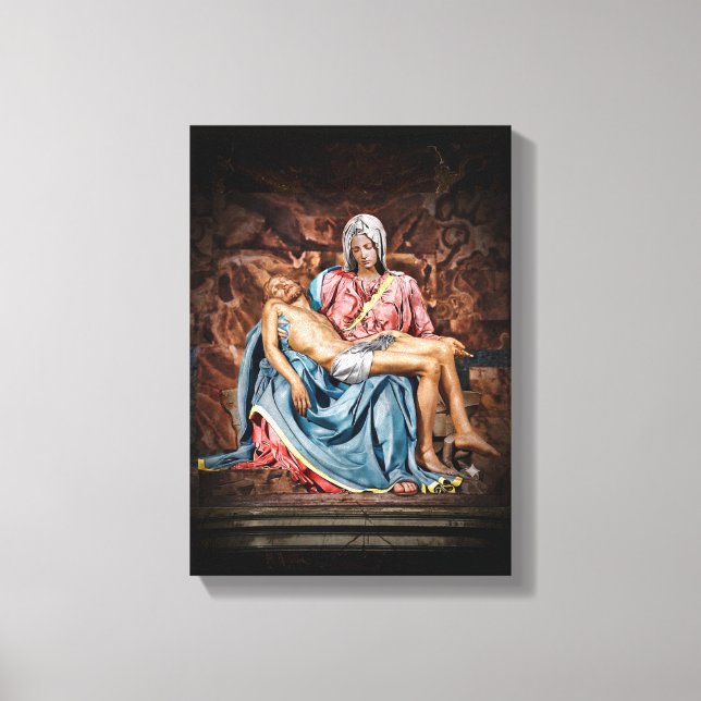 MICHELANGELO PIETA  CANVAS PRINT (Front)