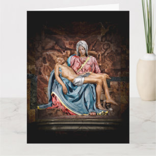 MICHELANGELO PIETA CARD