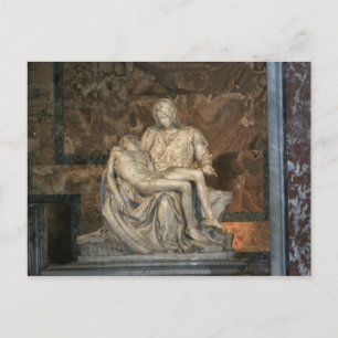 Michelangelo Pieta Postcard