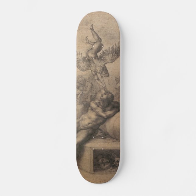 Michelangelo Renaissance Art Skateboard (Front)