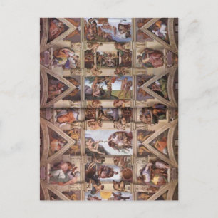 Michelangelo: Sistine Chapel Ceiling Postcard