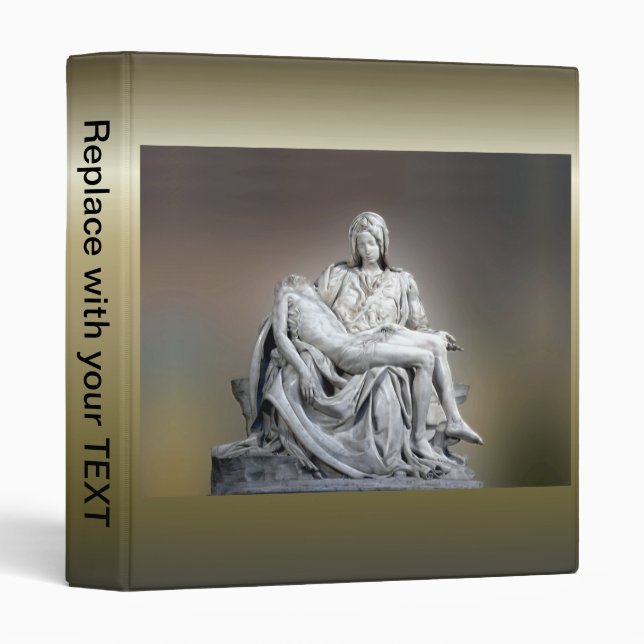 Michelangelo - The Pieta Binder (Front/Spine)