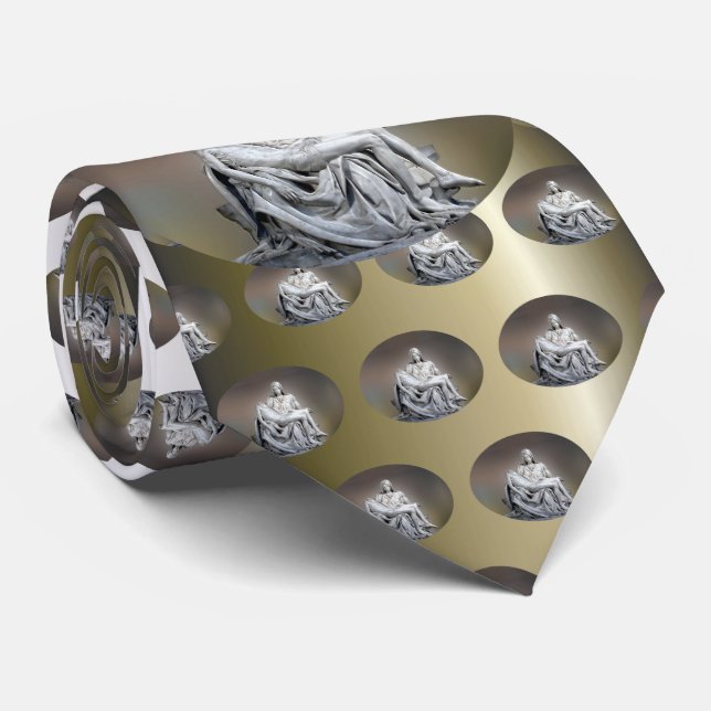 Michelangelo - The Pieta Tie (Rolled)