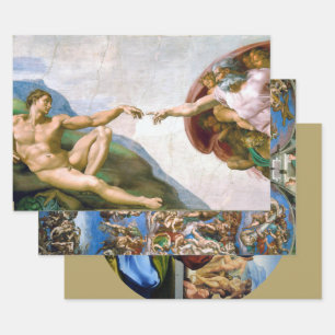 Michelangelo Wrapping Paper Sheet
