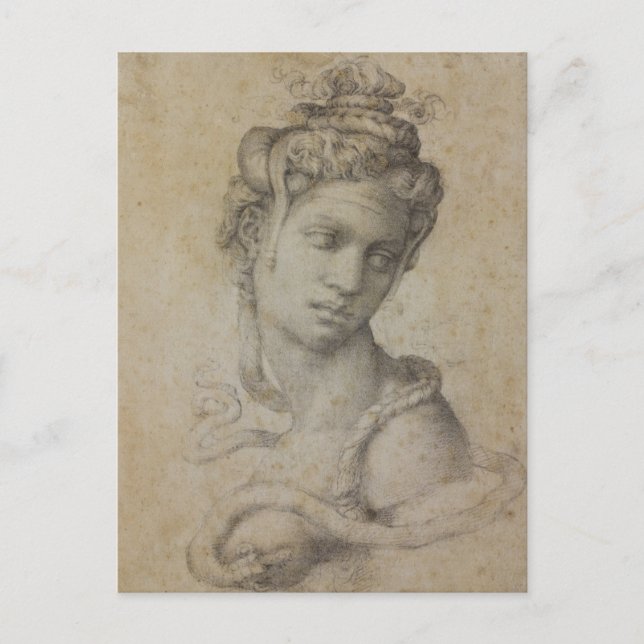 Michelangelo's Cleopatra Postcard (Front)