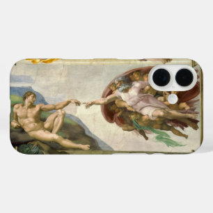Michelangelo's Creation of Man (Creation of Adam) iPhone 16 Case