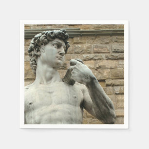 Michelangelo's David 1 Napkin