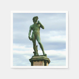 Michelangelo's David 2 Napkin