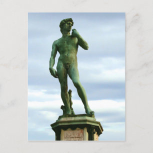 Michelangelo's David 2 Postcard
