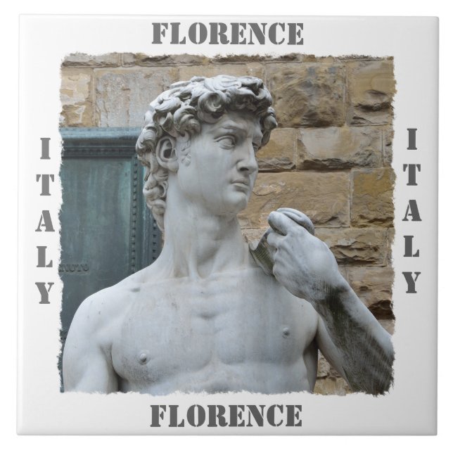 Michelangelo's David Tile (Front)