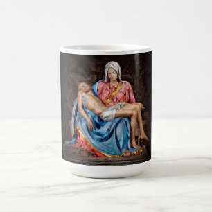 Michelangelo's Pietà (1498–1499) THE LAMB OF GOD Coffee Mug