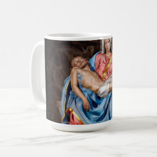 Michelangelo's Pietà (1498–1499) THE LAMB OF GOD Coffee Mug