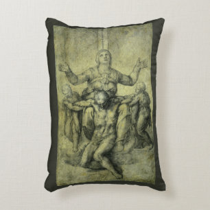 Michelangelo's Pieta for Vittoria Colonna Accent Pillow