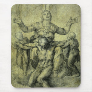 Michelangelo's Pieta for Vittoria Colonna Mouse Pad
