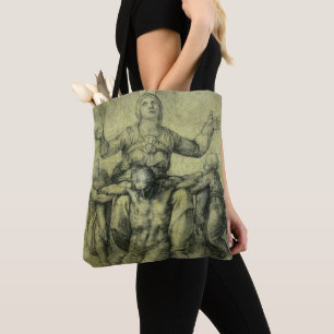 Michelangelo's Pieta for Vittoria Colonna Tote Bag